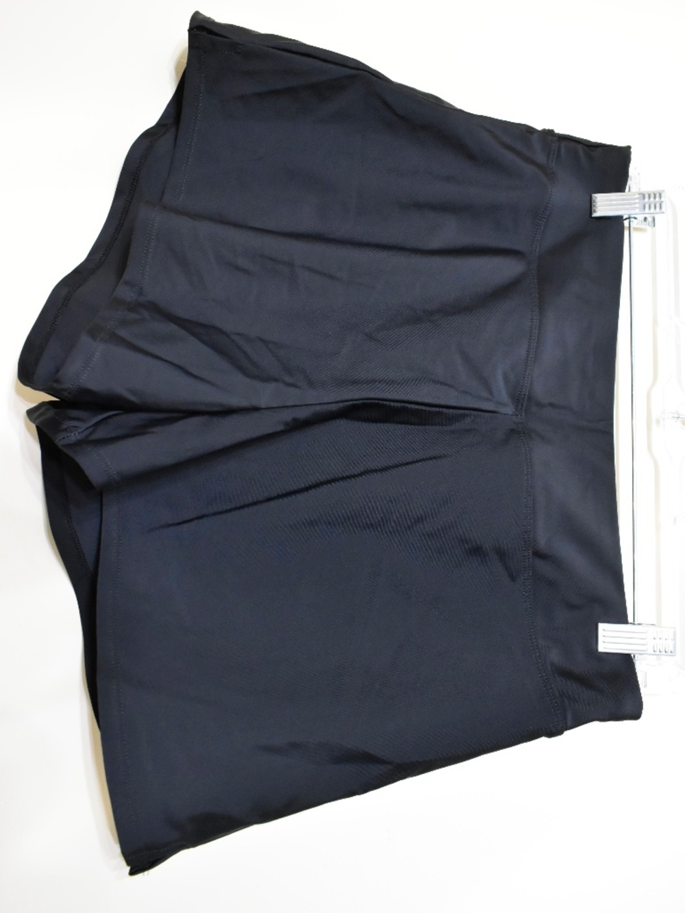 Island Escape Women's Pull-On Swim Shorts, Black Swim Bottom, Size 10